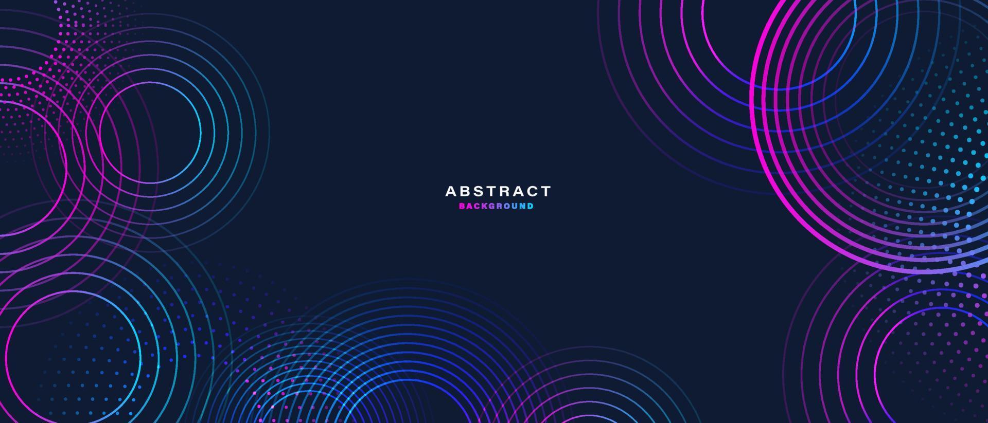 Abstract tech background with light effect. vector