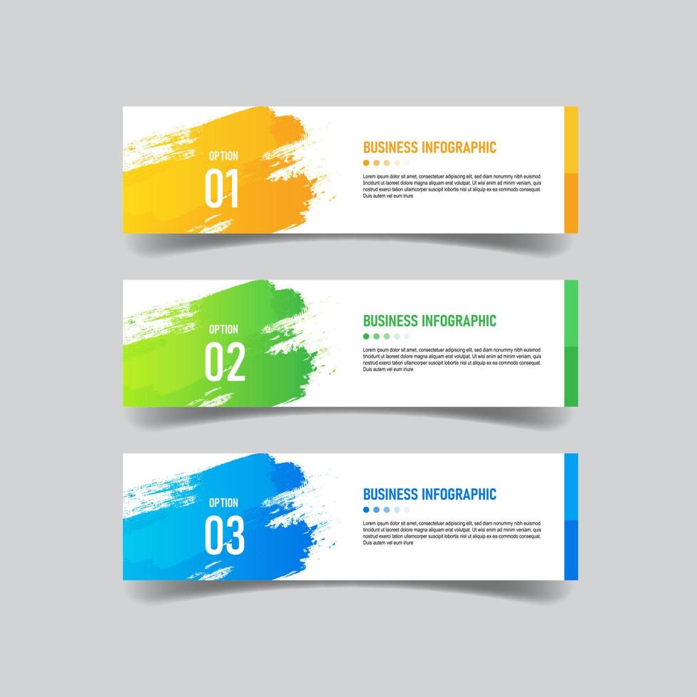 Infographic design business template vector