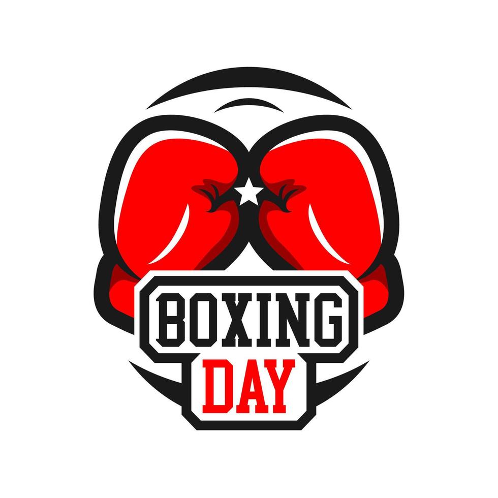 graphic design illustration to commemorate world boxing day, for all your design needs, vector file in eps format