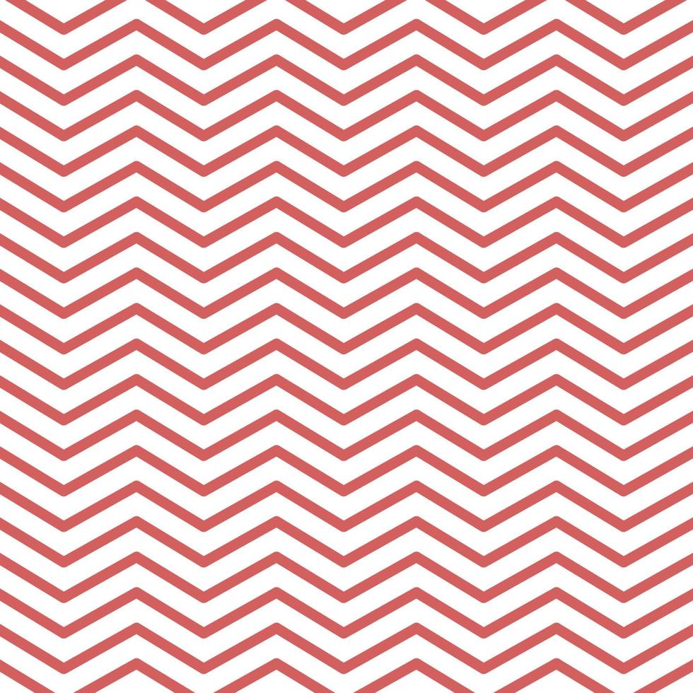 chevron rosa rojo zig zag línea perfecta patrón de rayas vector