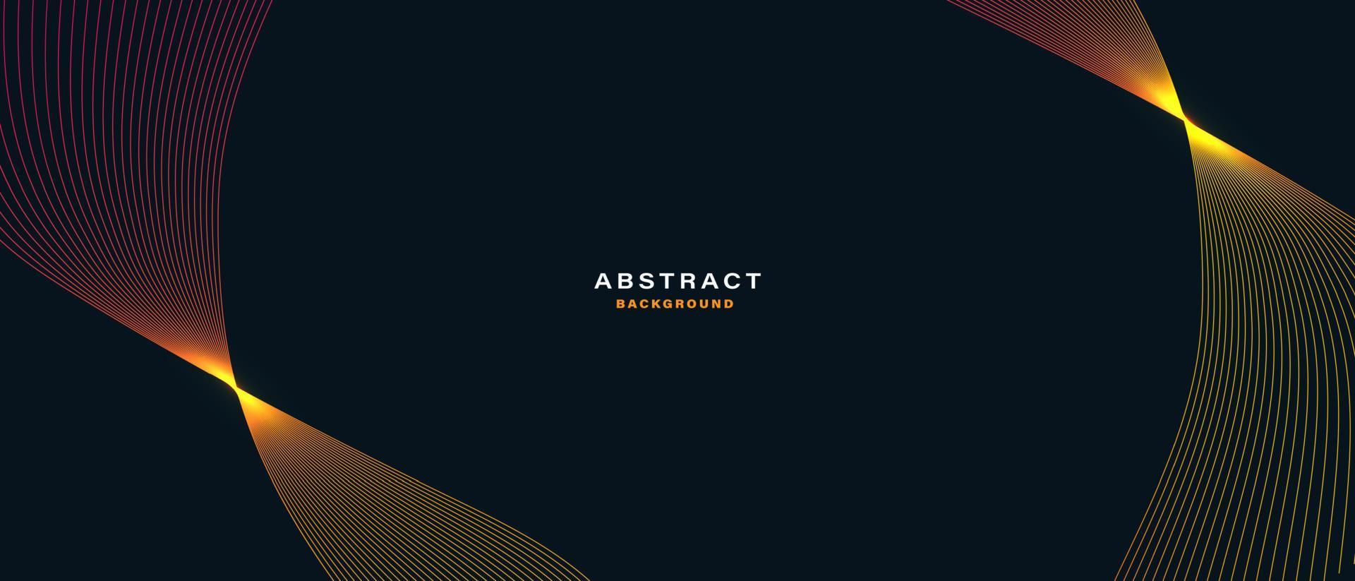 Abstract colorful background with flowing particles. vector