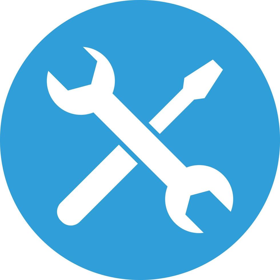 tools setting symbol icon vector