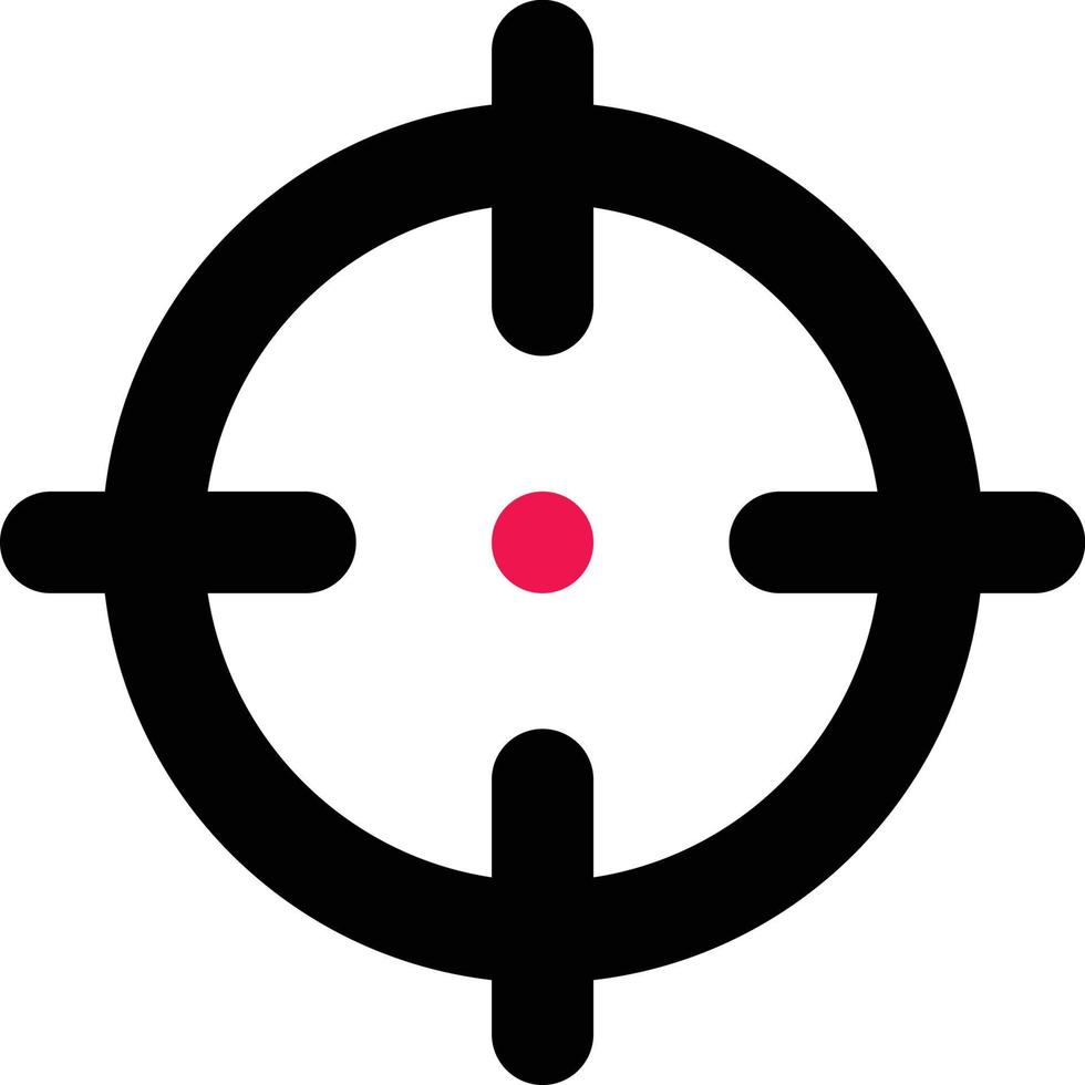 target sign Icon vector