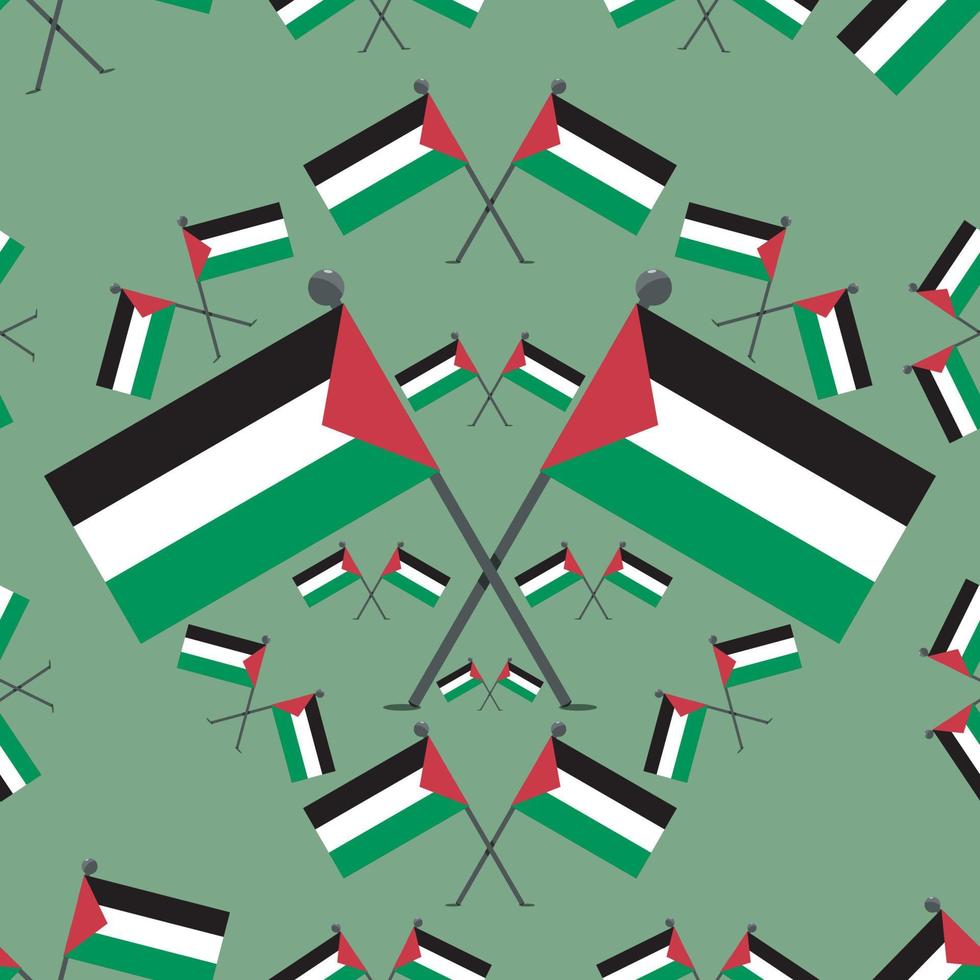Vector Illustration of Pattern Netherlands Flags