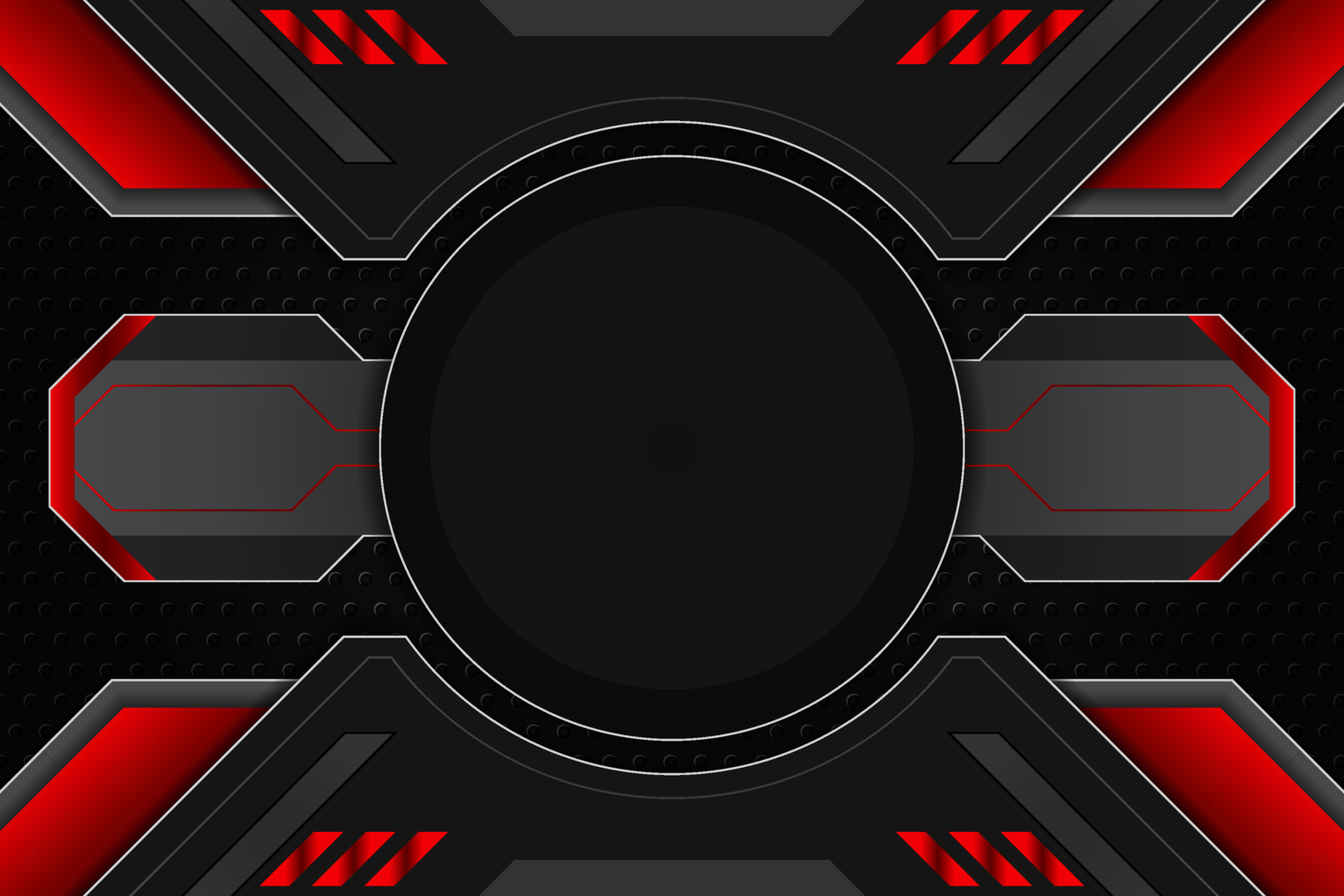 Modern E-Sport Gaming Banner Circle Red with Dark Background 4227468 Vector  Art at Vecteezy