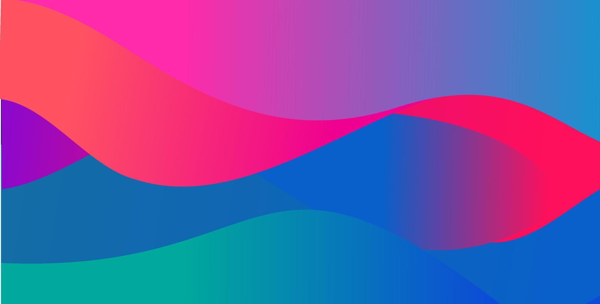3D Wavy Background. Dynamic Effect. Abstract Vector Illustration. Design Template. Modern Pattern.