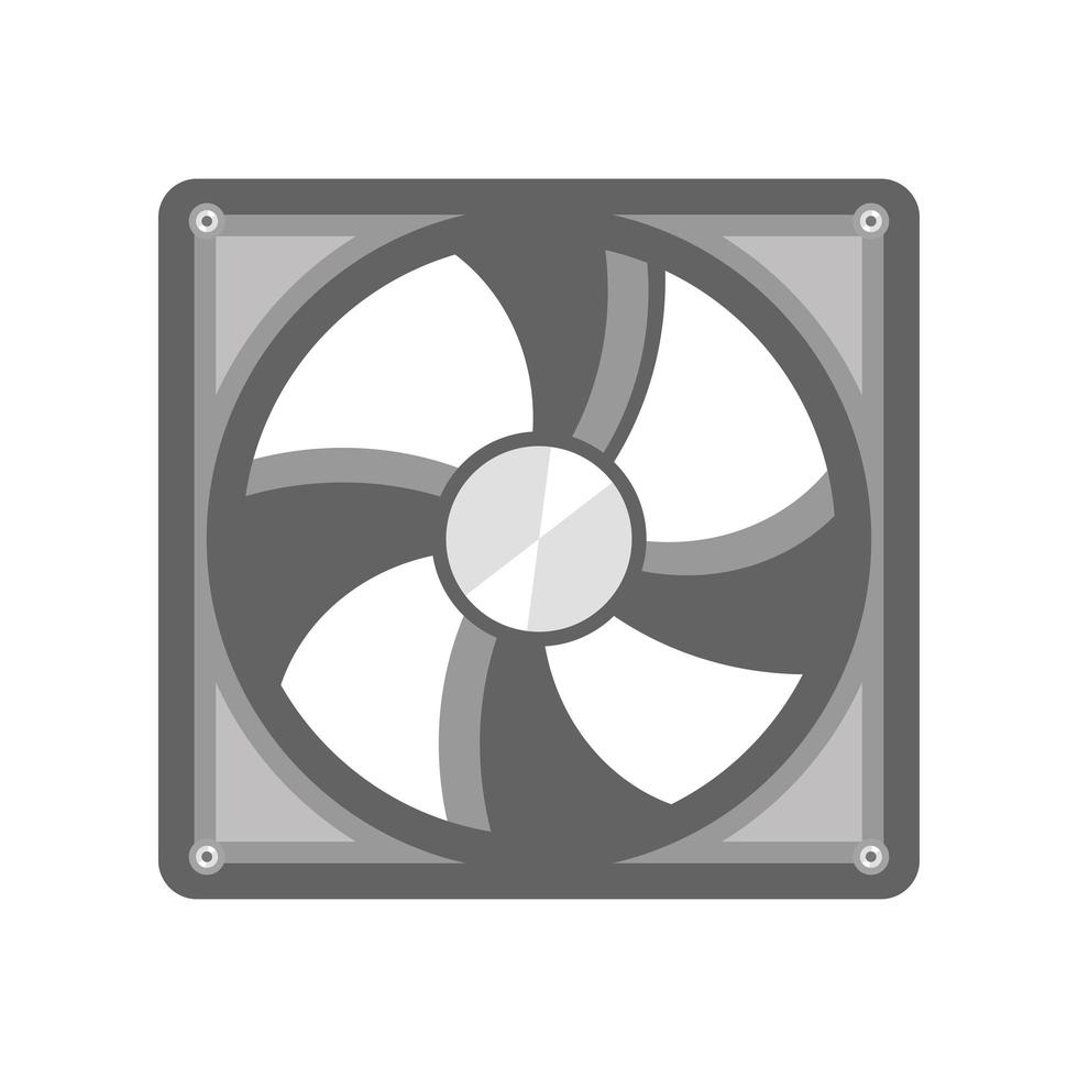 fan equipment computer vector
