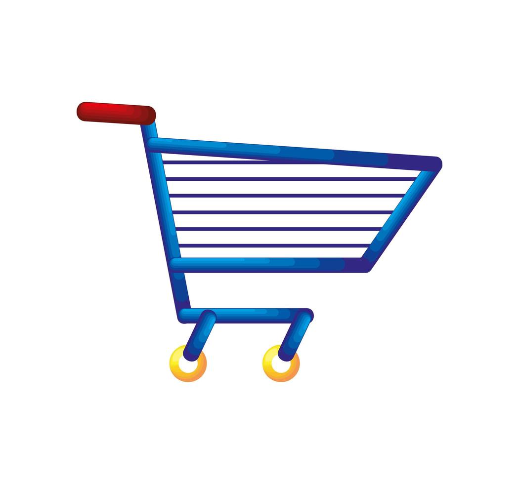 shopping cart commerce vector