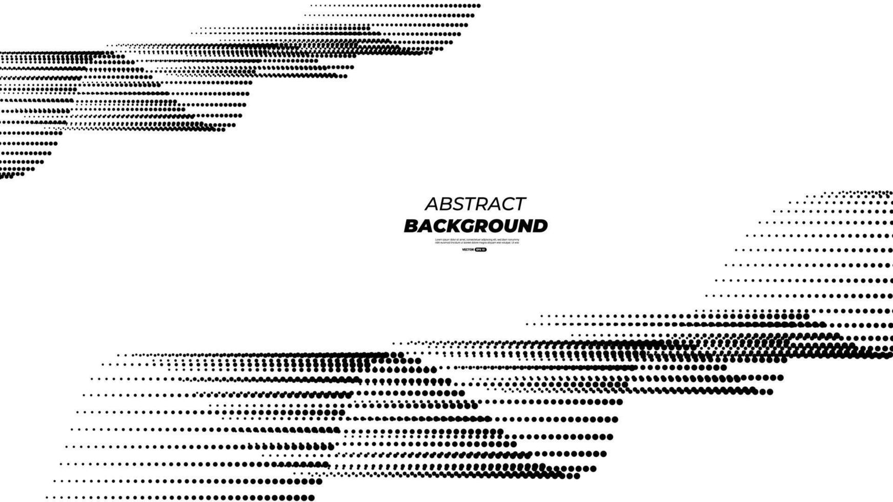 White abstract background with wavy particles vector