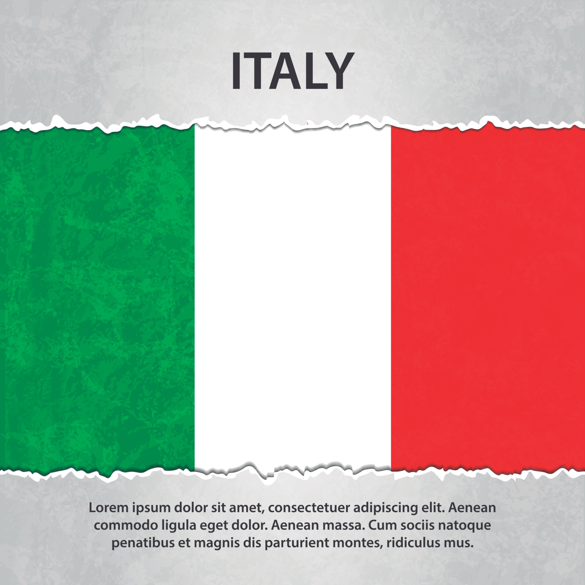 Flag Of Italy Printable