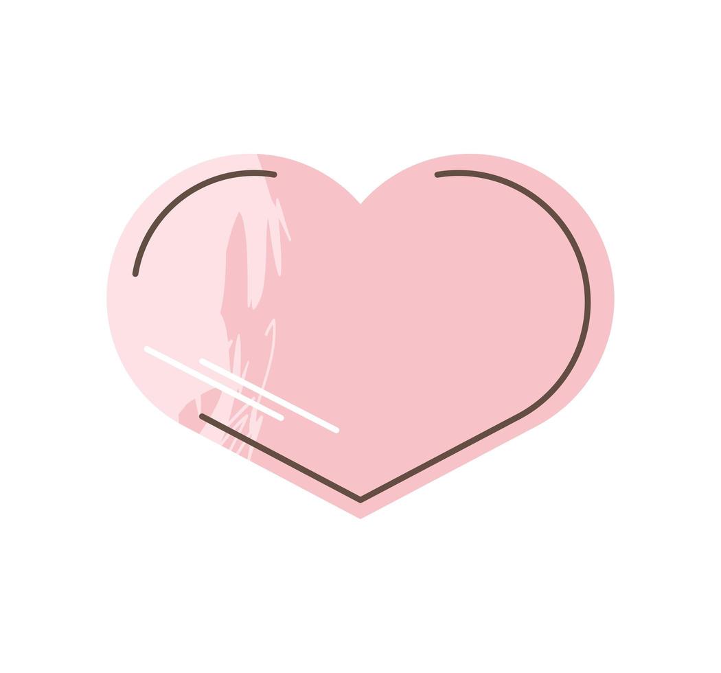 heart love romantic vector