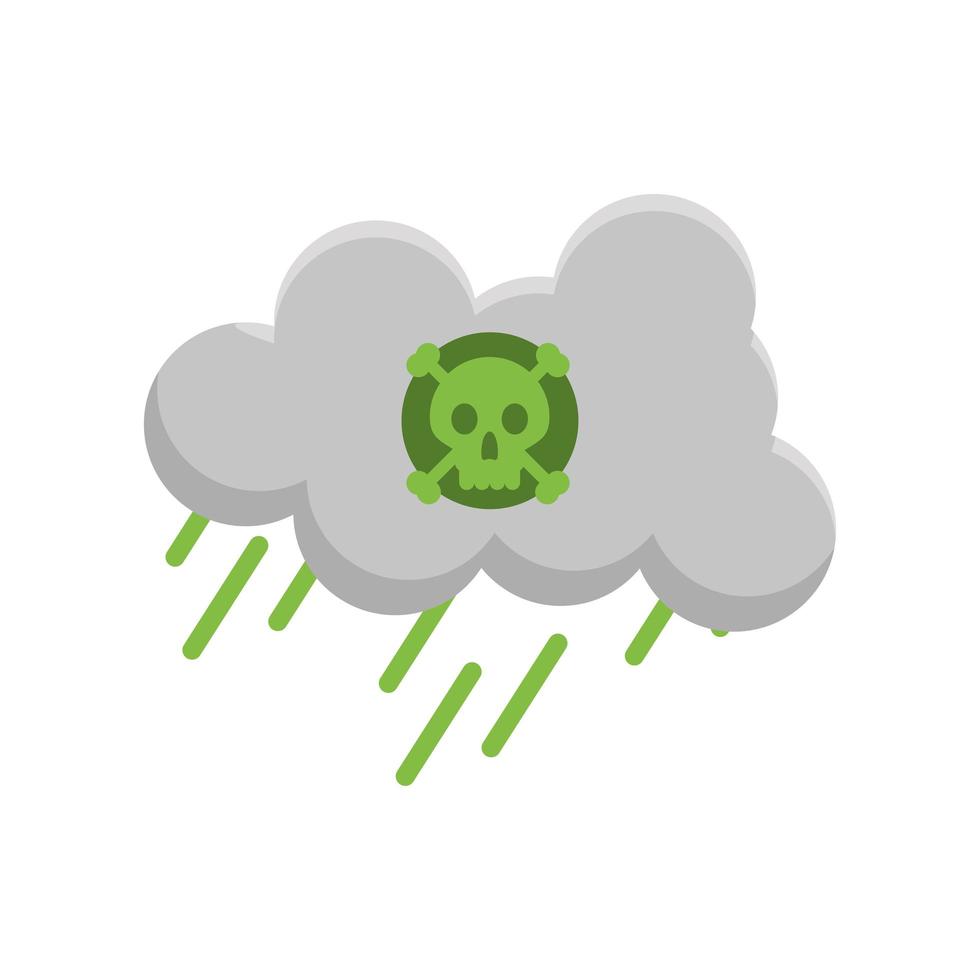 dangerous acid rain vector