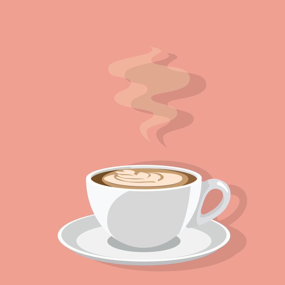 taza de café ilustración vectorial vector