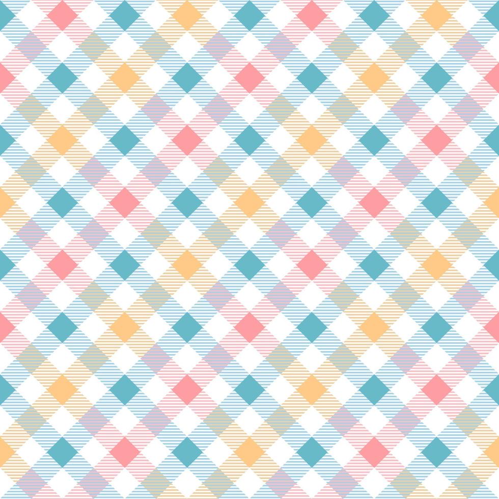Classic seamless checkers pattern design for decorating, wrapping paper, wallpaper, fabric, backdrop and etc. vector
