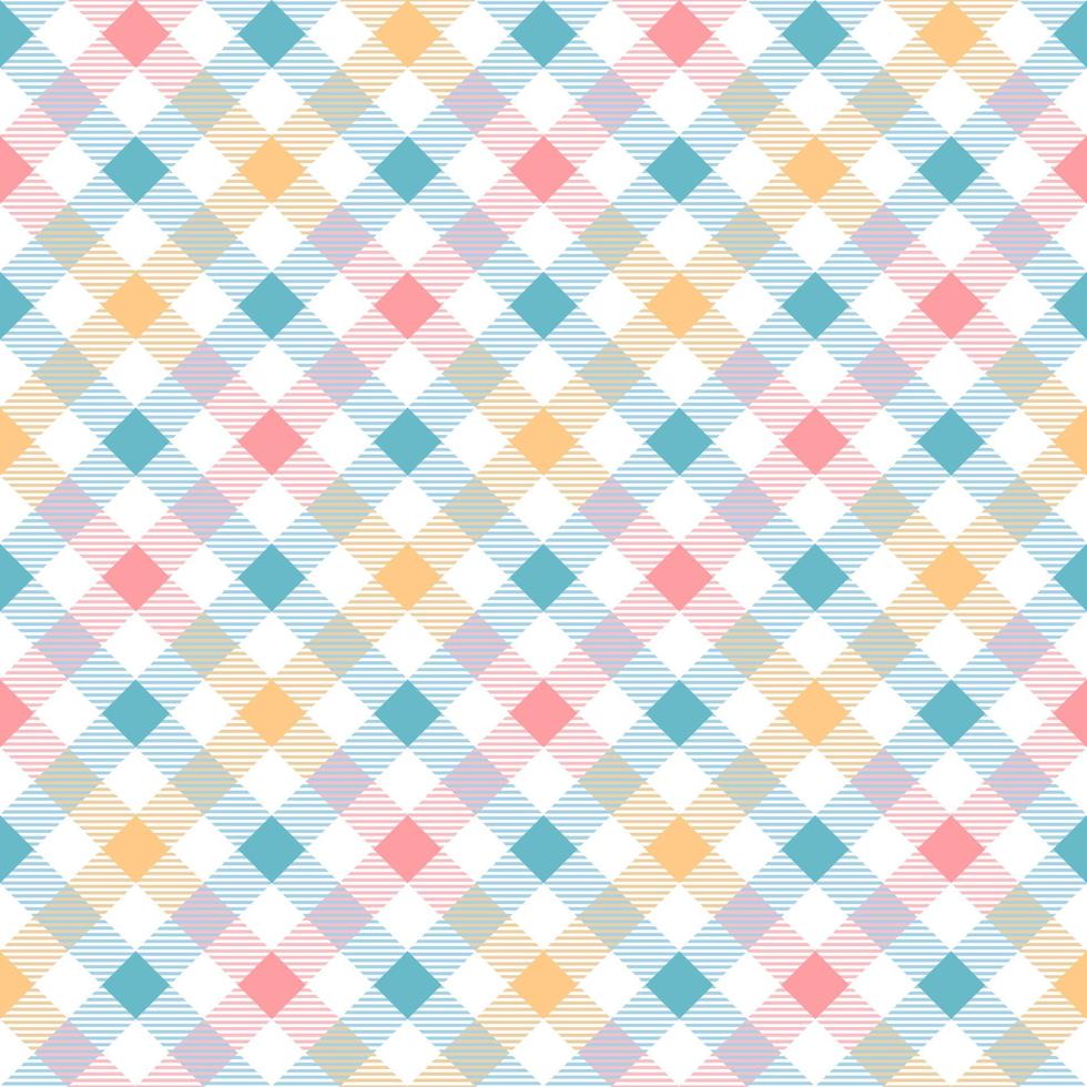 Classic seamless checkers pattern design for decorating, wrapping paper, wallpaper, fabric, backdrop and etc. vector