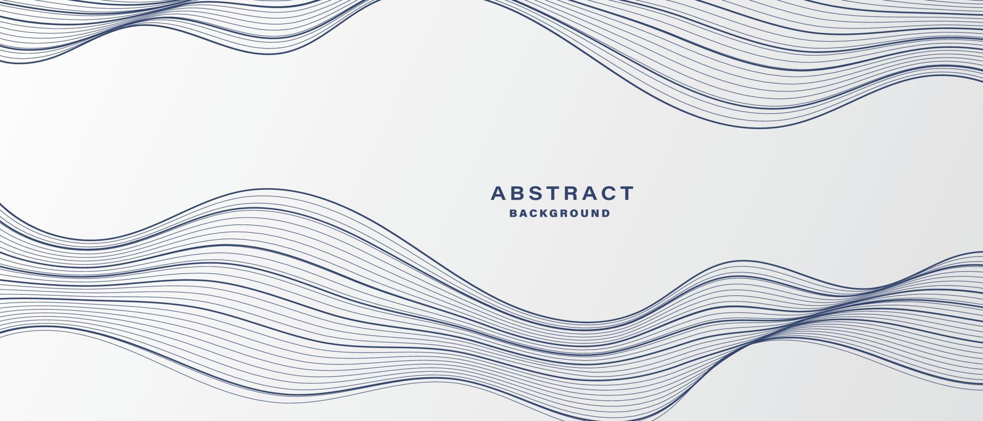White abstract background with flowing particles. vector