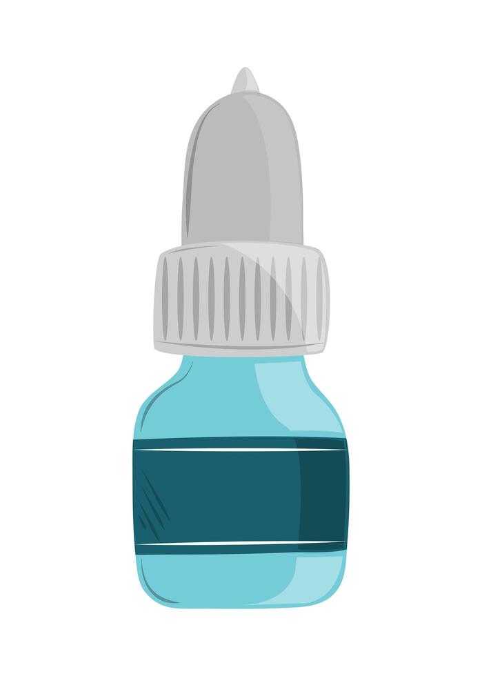 dropper bottle medicine vector