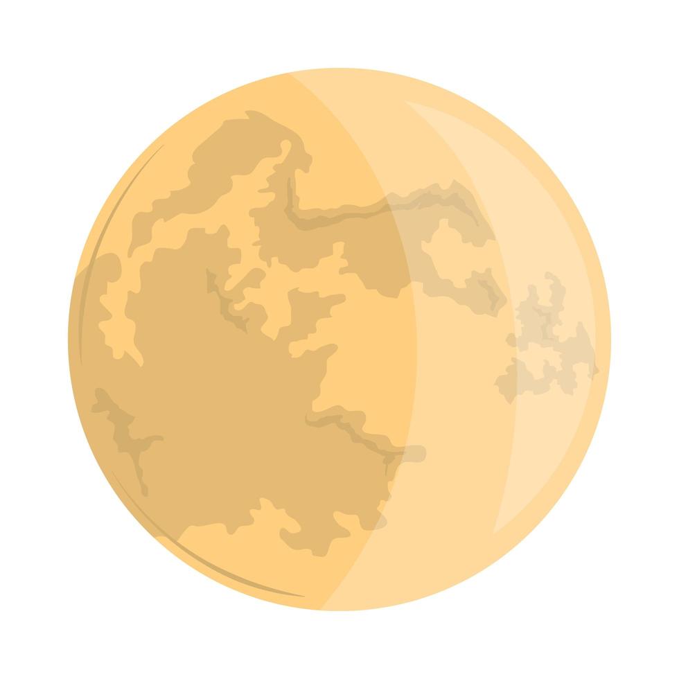 full moon night vector