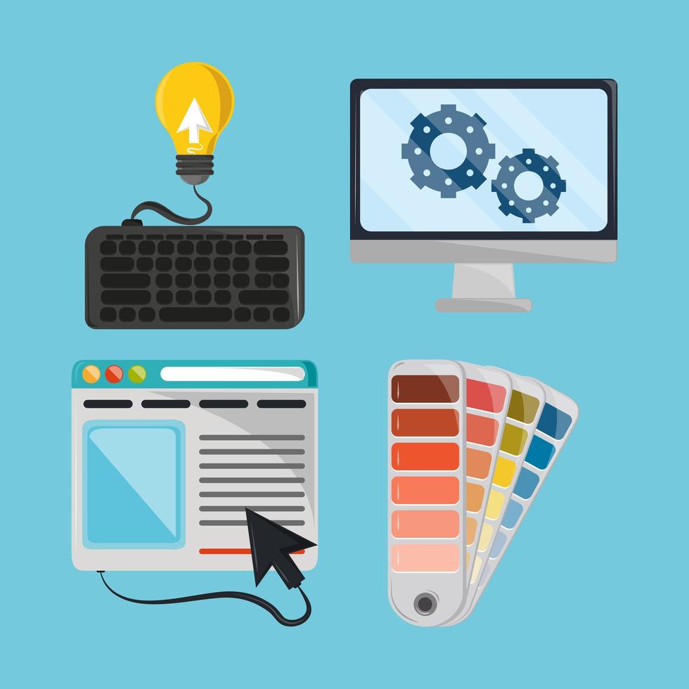 web design tools 4229571 Vector Art at Vecteezy