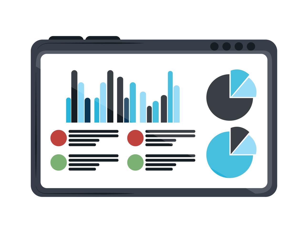 financial management online vector
