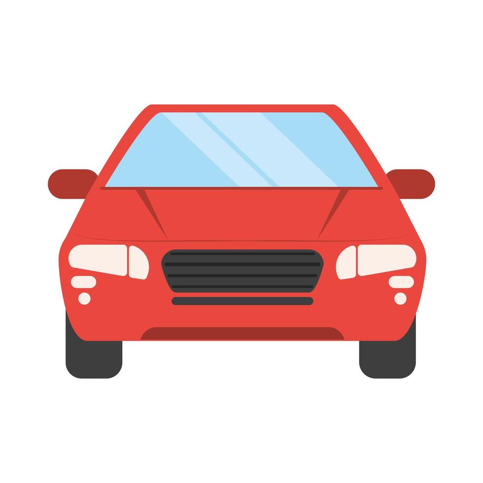 red car vehicle vector