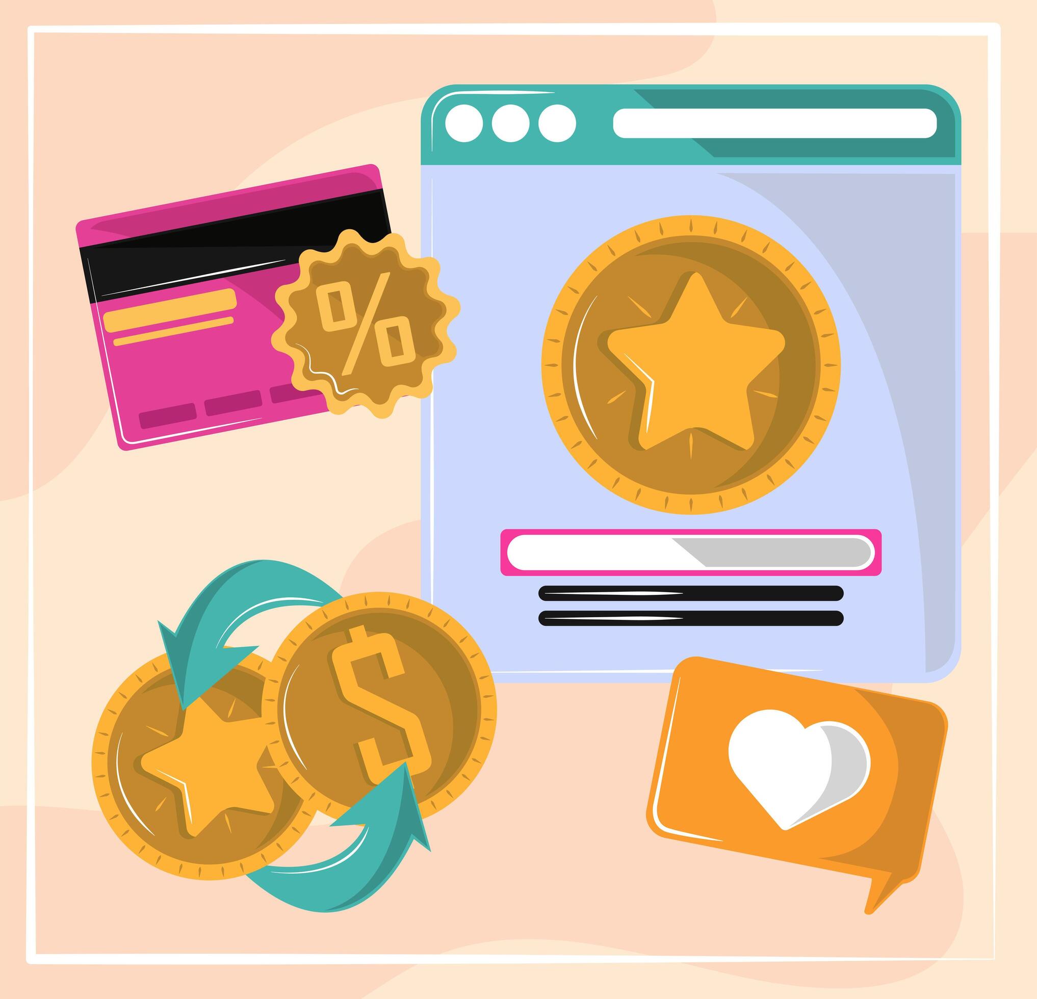 loyalty incentive program 4229666 Vector Art at Vecteezy