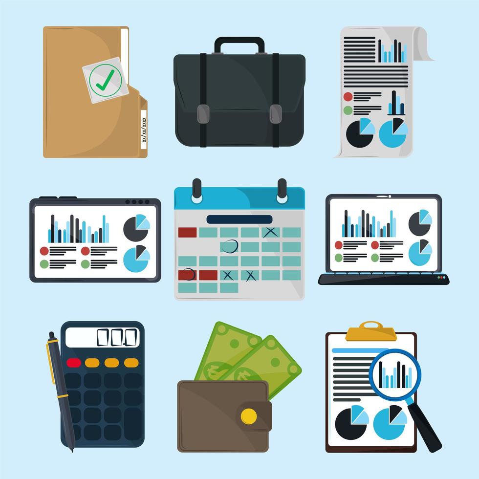 set financial management vector