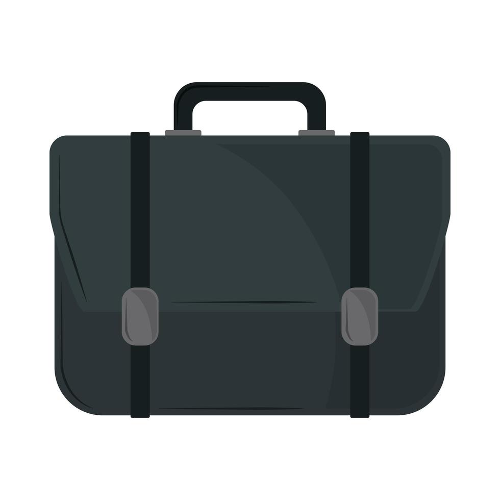 business briefcase flat icon vector
