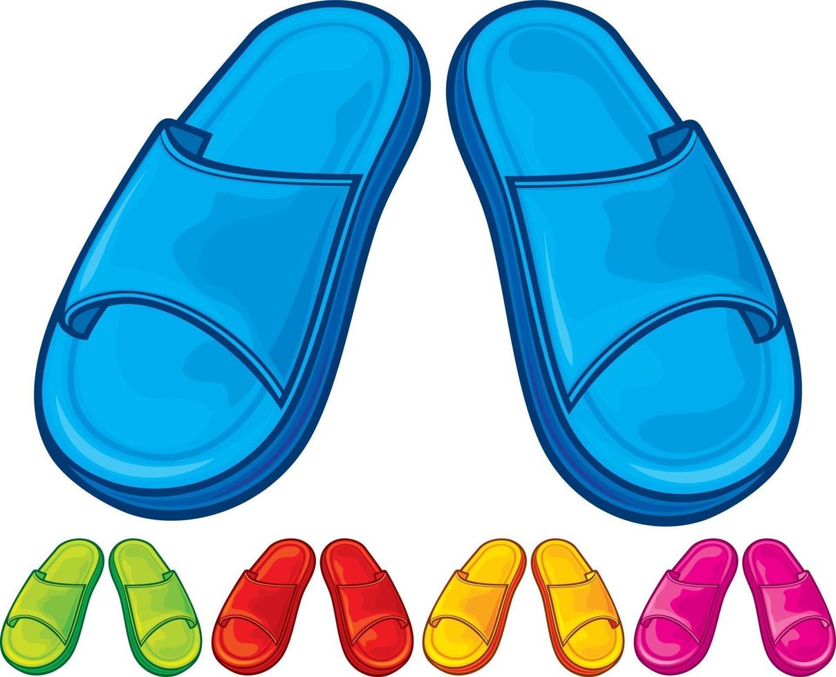 Flip Flops Slippers vector