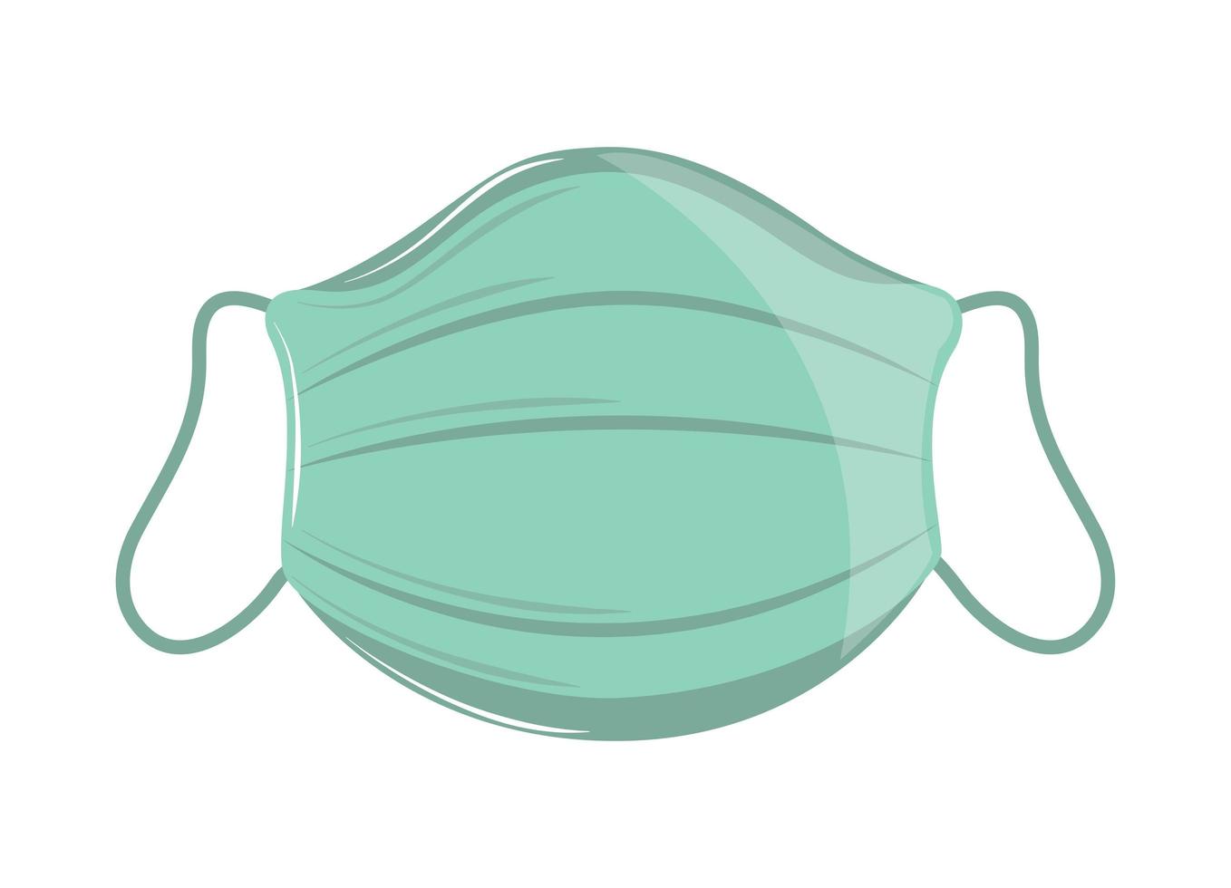 surgeon mask protection vector