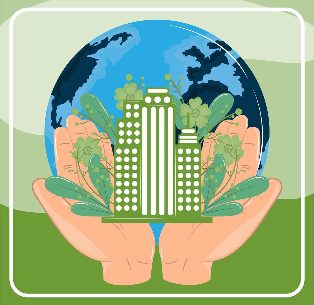 world habitat day vector