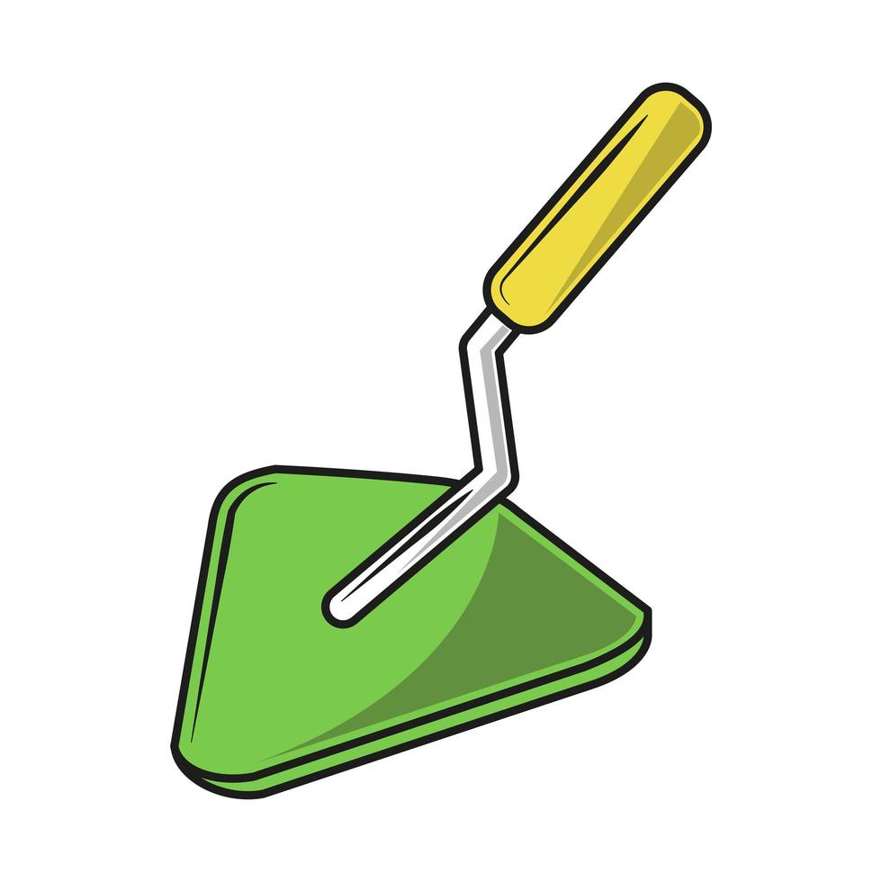 trowel construction tool vector