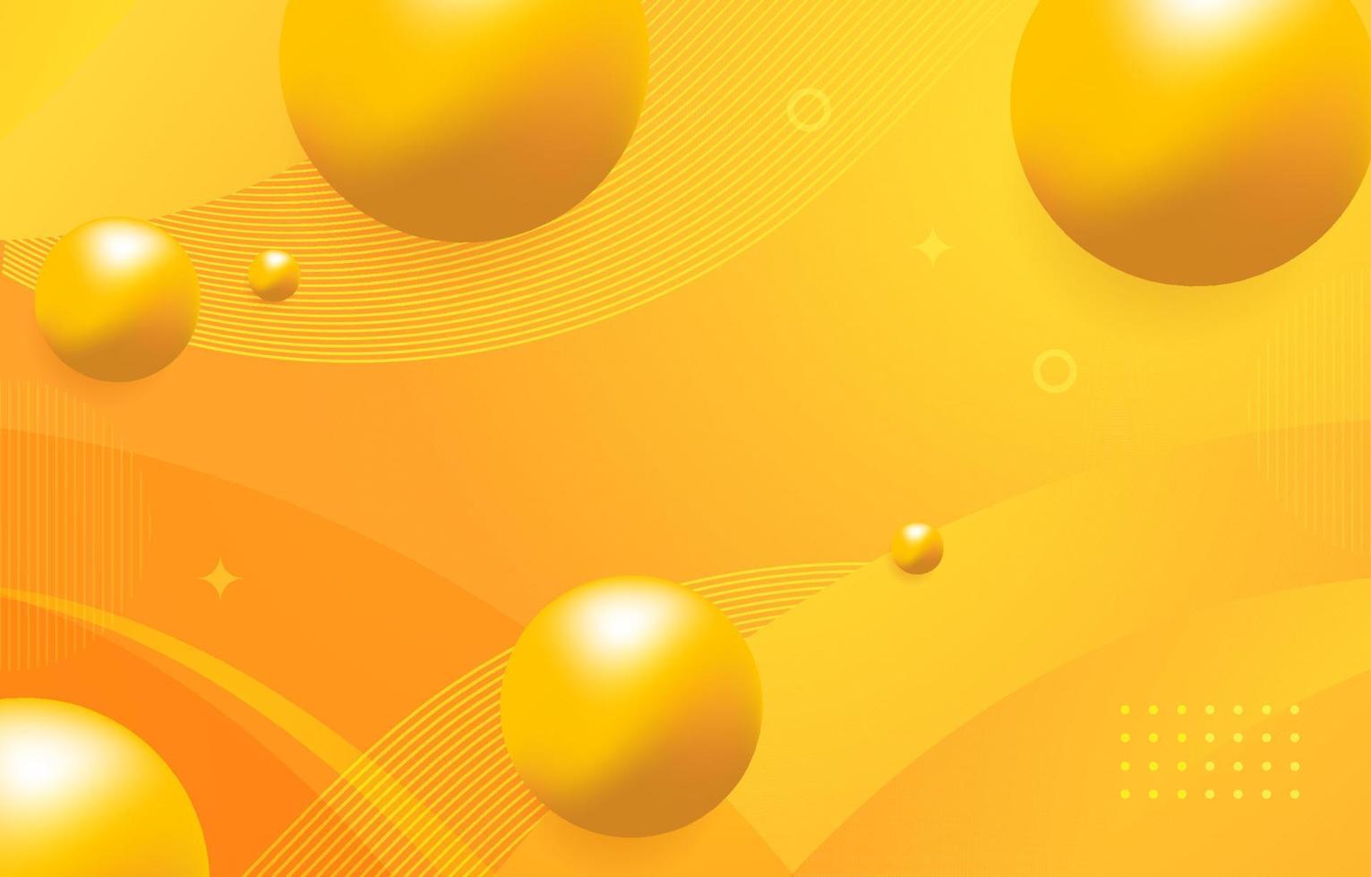 Yellow Abstract Background vector