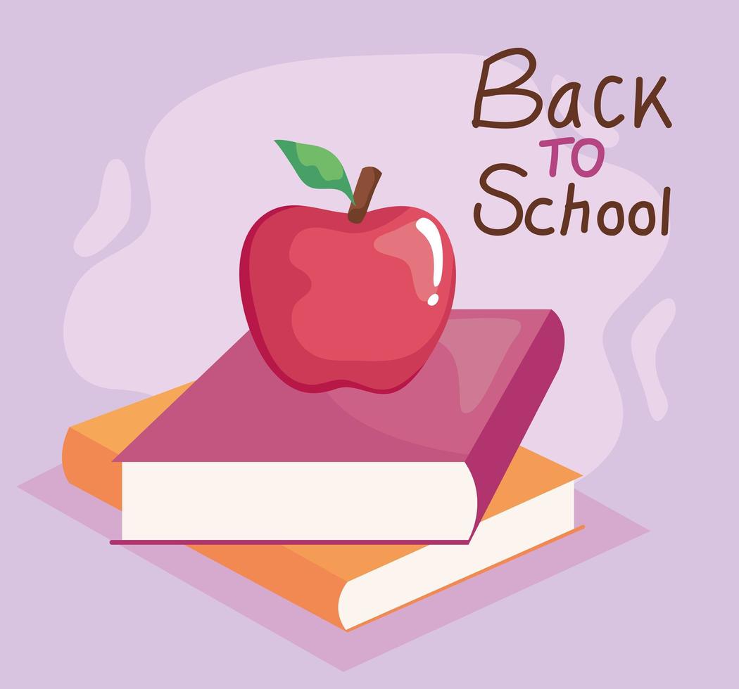 back to school poster vector