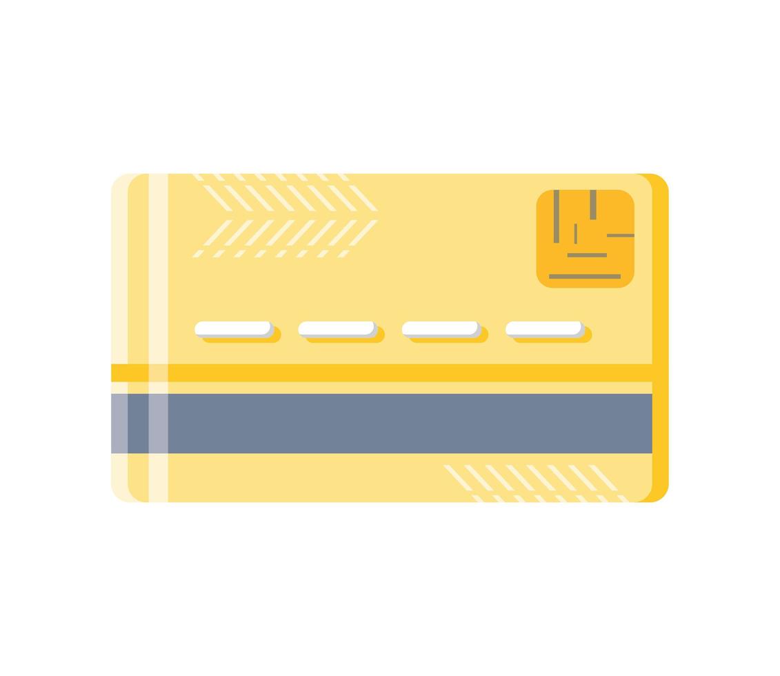 bank credit card vector