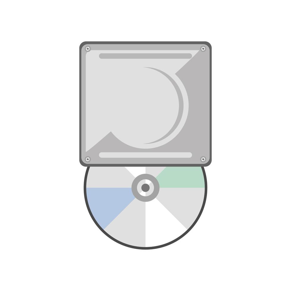 dvd rom drive vector