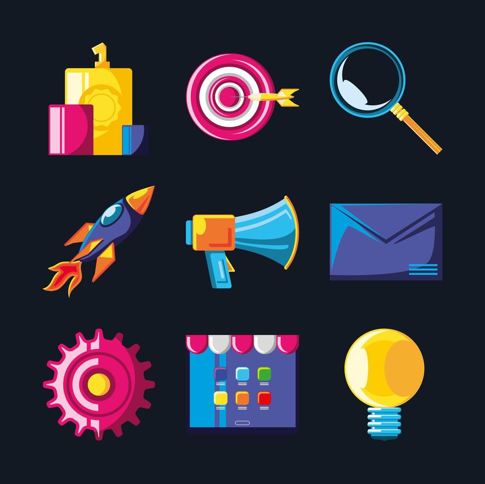 marketing strategy business vector