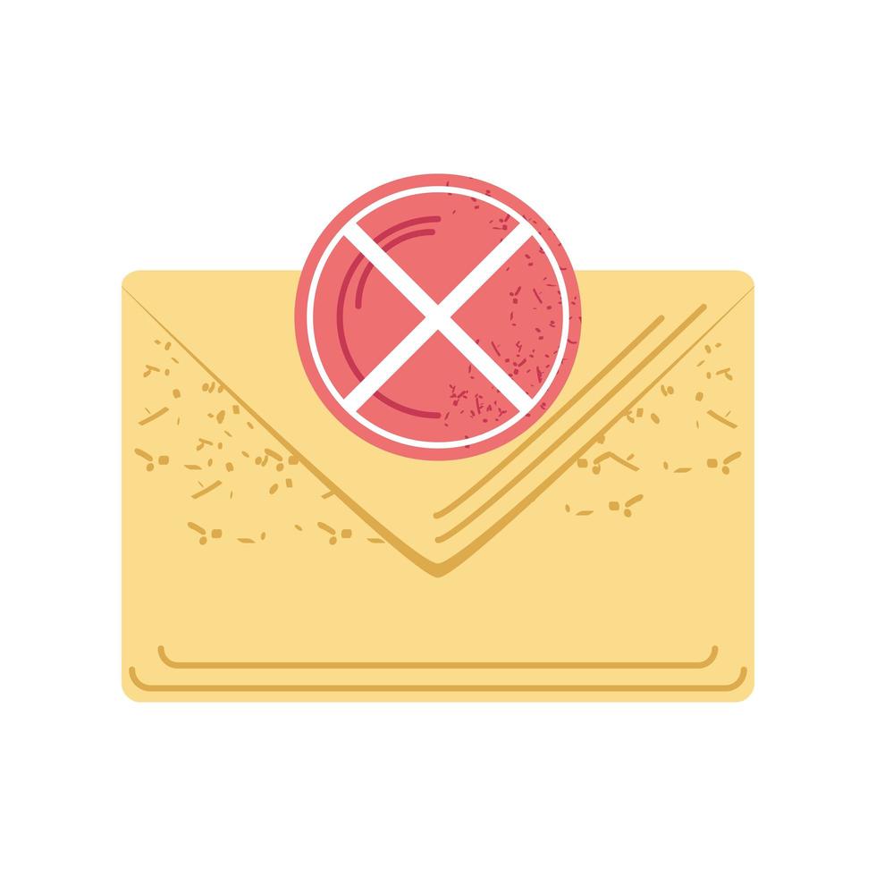 message error sign vector