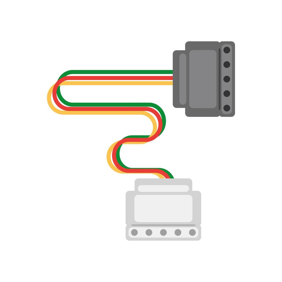 computer power supply vector