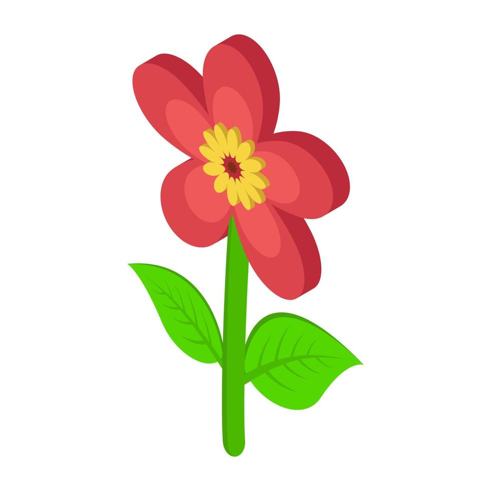 Trendy Flower Concepts vector