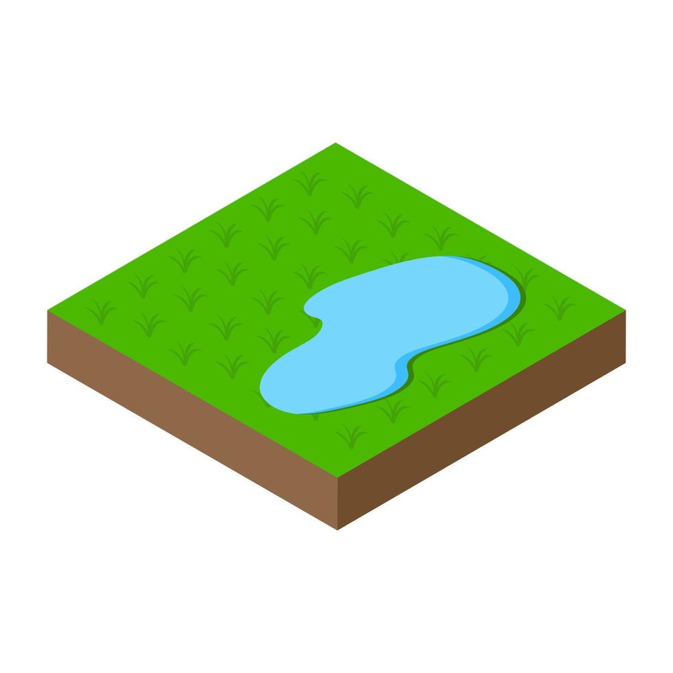 Trendy River Concepts vector