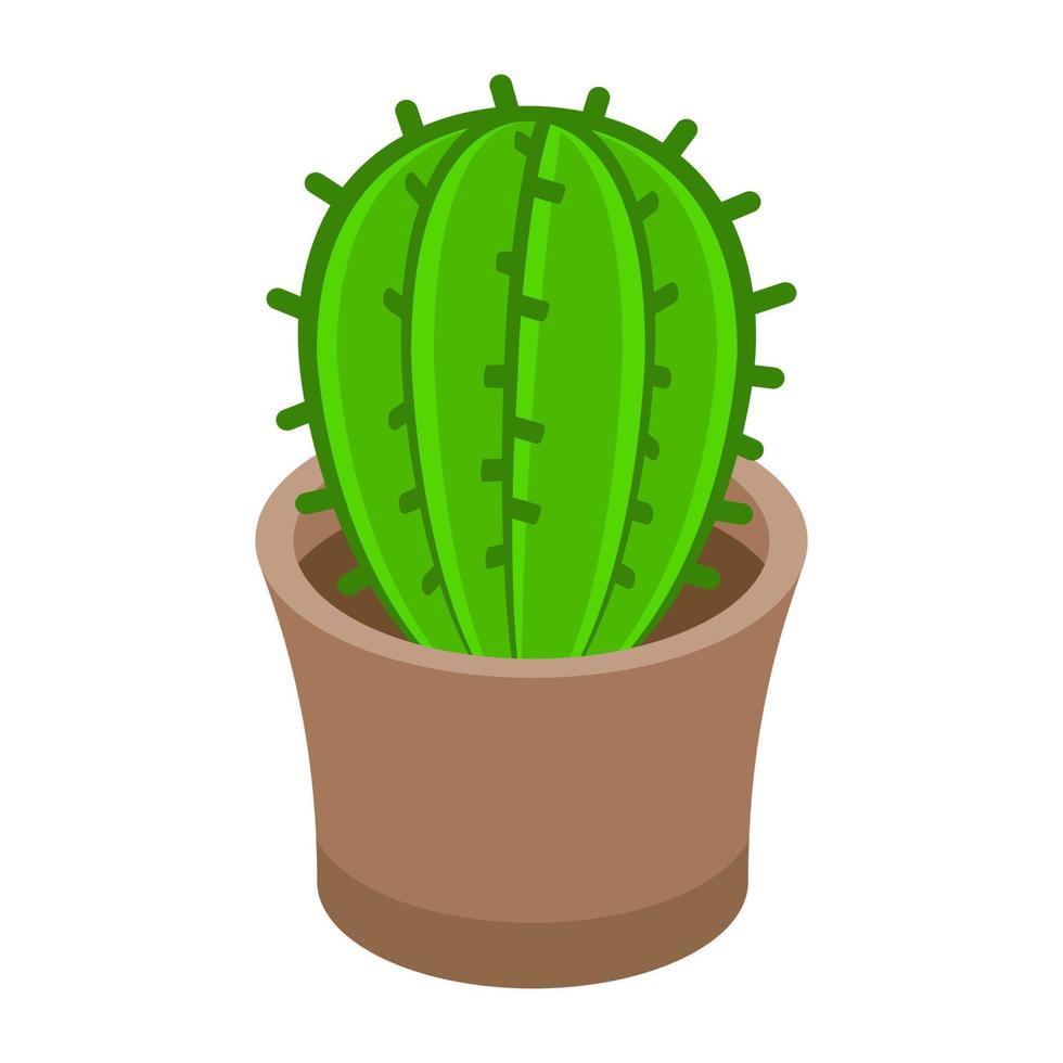 Trendy Cactus Concepts vector