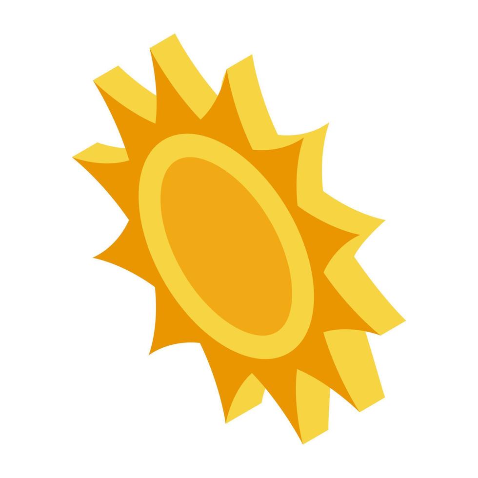 Trendy Sun Concepts vector