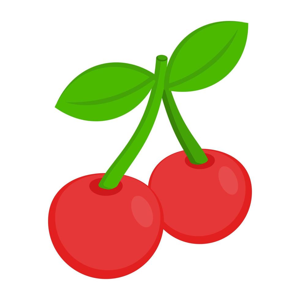 Trendy Cherries Concepts vector