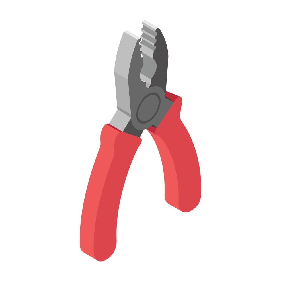 Trendy Plier Concepts vector