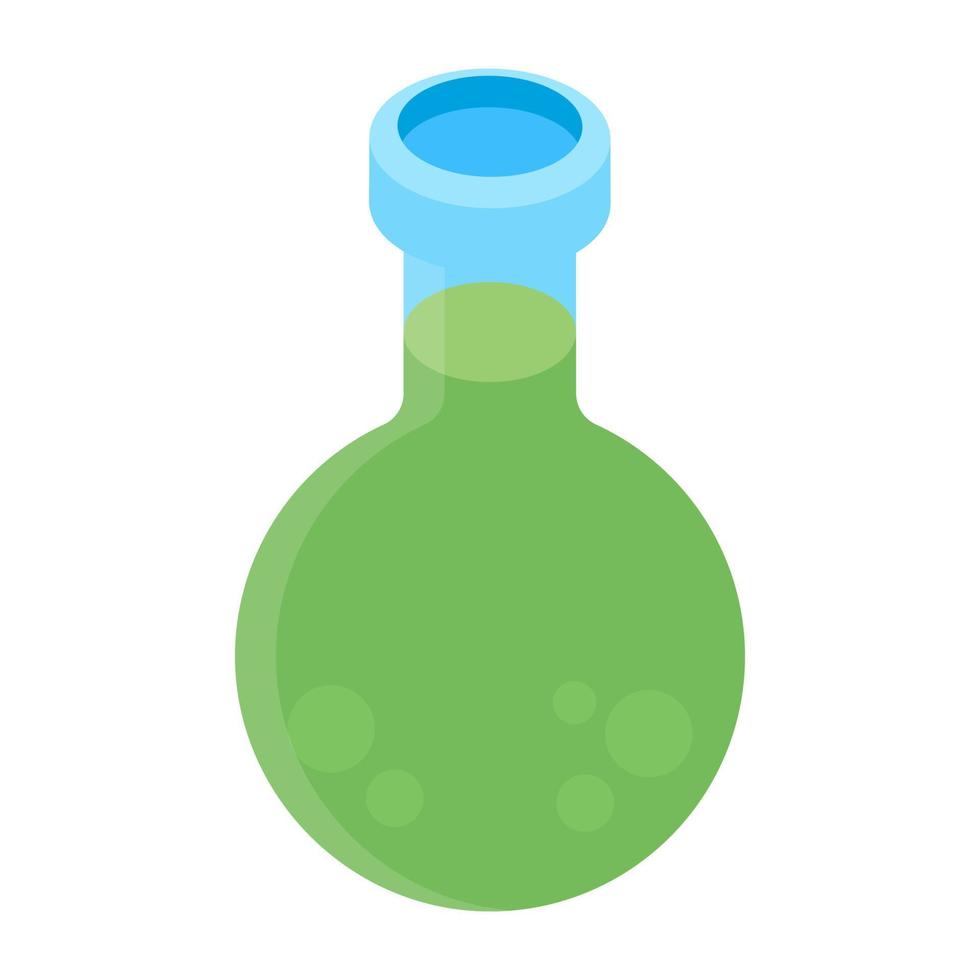 Trendy Flask Concepts vector