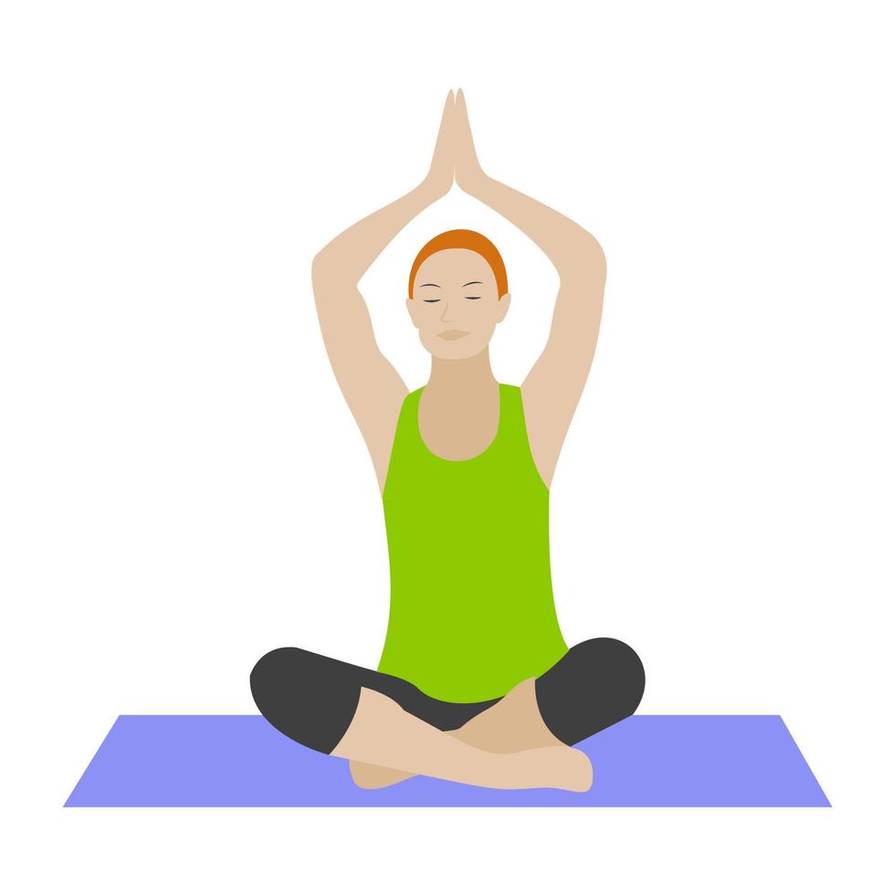 Buddha Style Yoga 4234170 Vector Art at Vecteezy