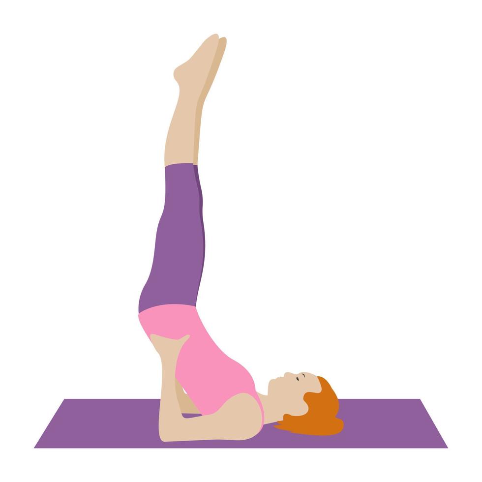 Plank Exercise Concepts vector