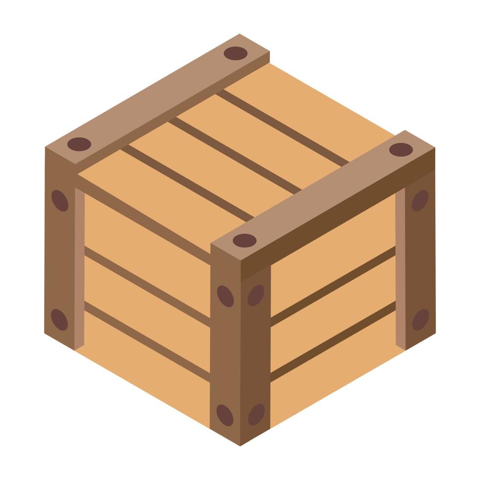 Trendy Crate Concepts vector