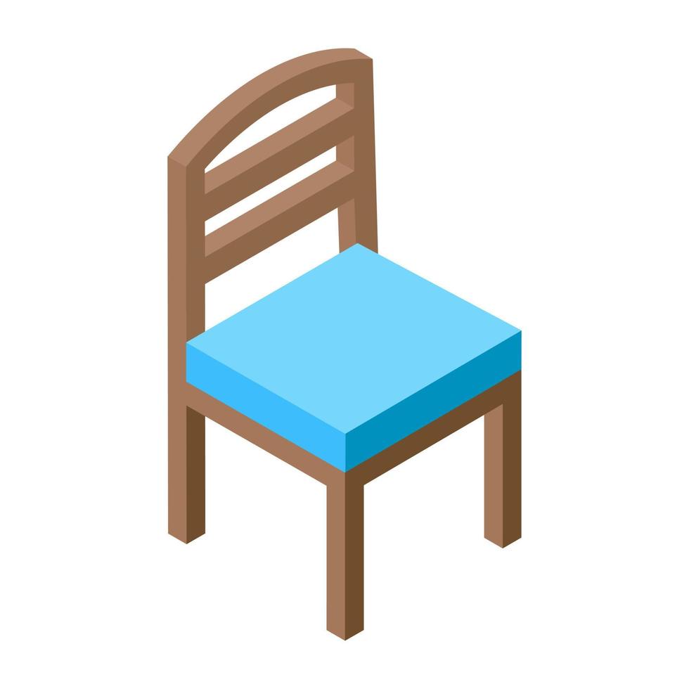 conceptos de silla de moda vector